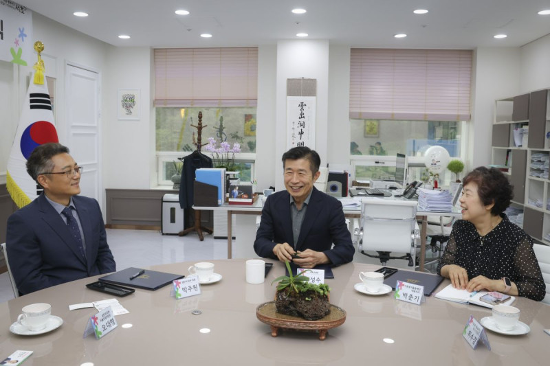 서초구청-서초복지돌봄재단-실란트로(주) 업무협약